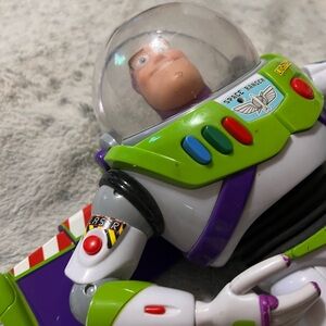 Space Ranger Action Figure - Green, Purple, and White